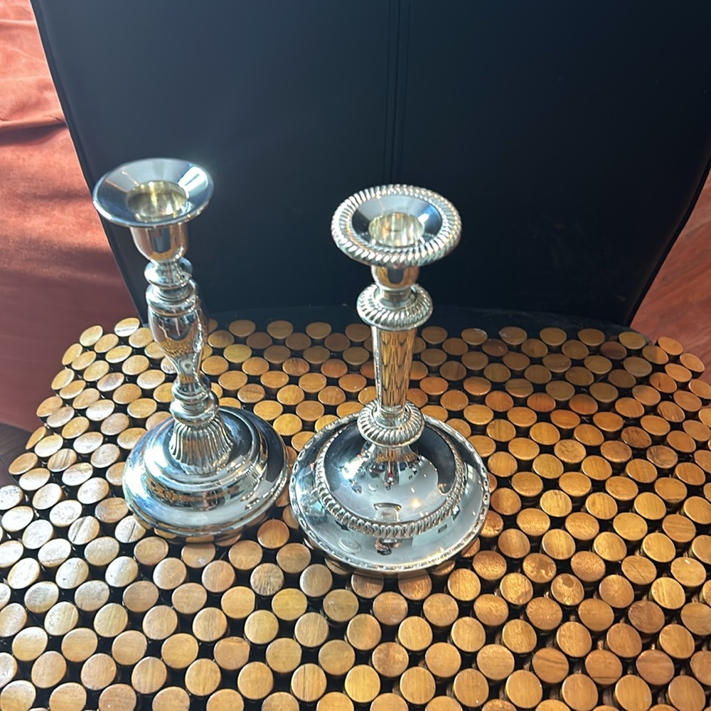 Pair of Godinger Candlesticks